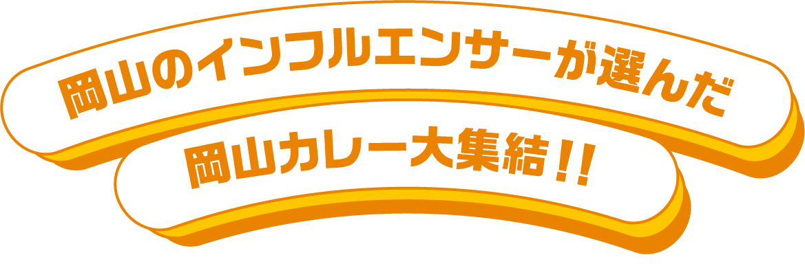 岡山のインフルエンサーが選んだ岡山カレー大集結!!